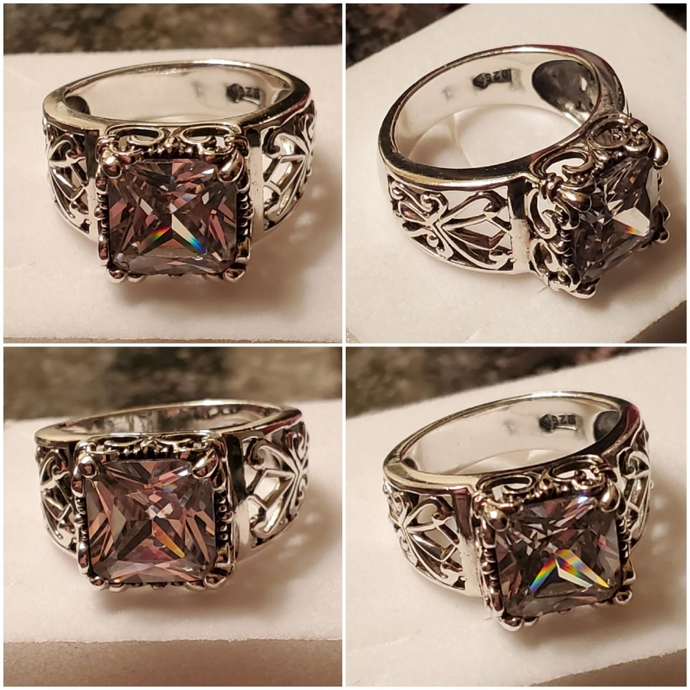 Silpada Sterling Silver Uptown Scrolled Ring - Picture 12 of 16